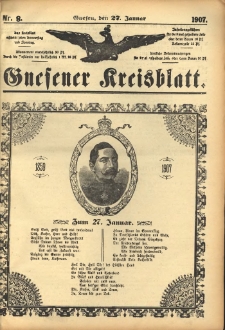 Gnesener Kreisblatt 1907.01.27 Nr8