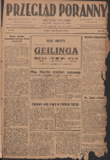 Przegląd Poranny: pismo niezależne i bezpartyjne 1928.12.29 R.8 Nr298