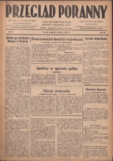 Przegląd Poranny: pismo niezależne i bezpartyjne 1929.01.03 R.9 Nr2