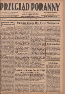 Przegląd Poranny: pismo niezależne i bezpartyjne 1929.01.19 R.9 Nr16