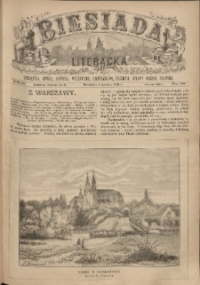 Biesiada Literacka 1886 t.21 nr544