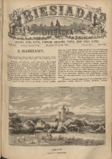 Biesiada Literacka 1886 t.22 nr554