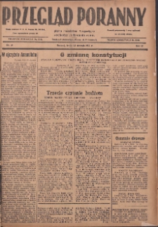 Przegląd Poranny: pismo niezależne i bezpartyjne 1929.01.23 R.9 Nr19