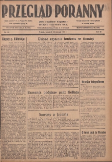 Przegląd Poranny: pismo niezależne i bezpartyjne 1929.01.24 R.9 Nr20