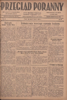 Przegląd Poranny: pismo niezależne i bezpartyjne 1929.01.27 R.9 Nr23