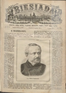 Biesiada Literacka 1886 t.22 nr574