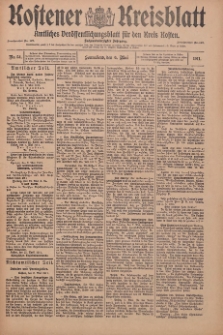 Kostener Kreisblatt: amtliches Ver&ouml;ffentlichungsblatt f&uuml;r den Kreis Kosten 1911.05.06 Jg.46 Nr54