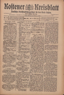 Kostener Kreisblatt: amtliches Veröffentlichungsblatt für den Kreis Kosten 1911.10.07 Jg.46 Nr137