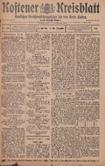 Kostener Kreisblatt: amtliches Veröffentlichungsblatt für den Kreis Kosten 1911.12.23 Jg.46 Nr153