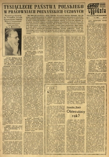 Głos Tygodnia. Dodatek Głosu Wielkopolskiego. 1966.01.09 R.6 nr2