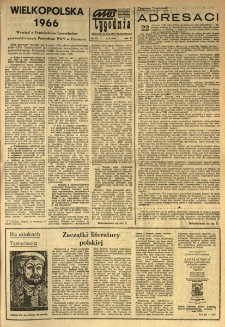 Głos Tygodnia. Dodatek Głosu Wielkopolskiego. 1966.02.06 R.6 nr223