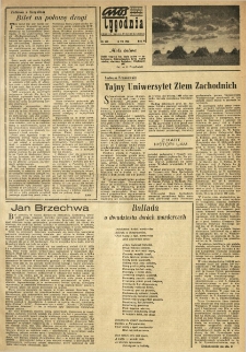 Głos Tygodnia. Dodatek Głosu Wielkopolskiego. 1966.07.10 R.6 nr245
