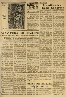 Głos Tygodnia. Dodatek Głosu Wielkopolskiego. 1966.10.16 R.6 nr259
