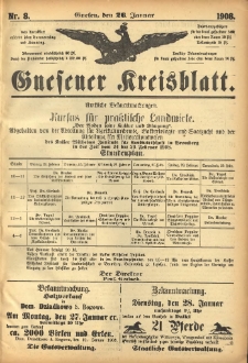 Gnesener Kreisblatt 1908.01.26 Nr8