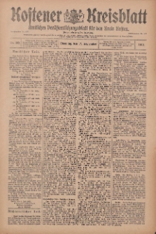 Kostener Kreisblatt: amtliches Veröffentlichungsblatt für den Kreis Kosten 1912.09.17 Jg.47 Nr112