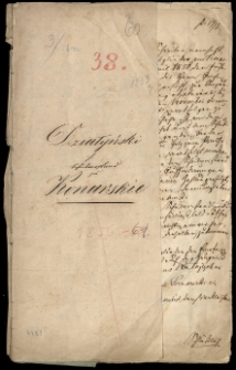 [Tytus] Działyński c/a Schulvorstand zu Konarskie [o drzewo materiałowe wydane na kredyt], 1856-1861