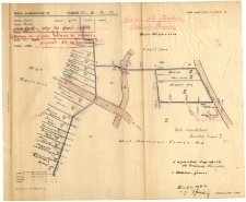 Akta dot. Dworzyska - Konarskie. Oddanie 1 morgi roli szkole wzgl. gromadzie Konarskie w zamian za serwitut ciążący na parcelach należących do folw. Dworzyska