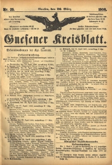 Gnesener Kreisblatt 1908.03.26 Nr25