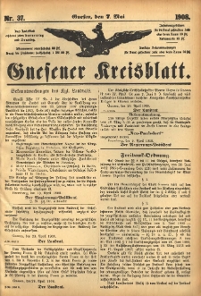 Gnesener Kreisblatt 1908.05.07 Nr37