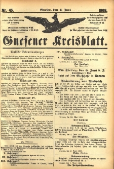 Gnesener Kreisblatt 1908.06.04 Nr45