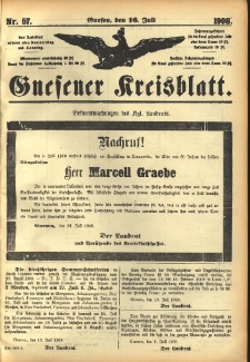 Gnesener Kreisblatt 1908.07.16 Nr57