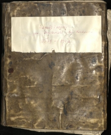 Księga sądowa wsi Polanka 1641-1701