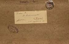 Konc. Zakład Fabryczny W&oacute;d Mineralnych Sztucznych K. Rzący i Chmurskiego w Krakowie...