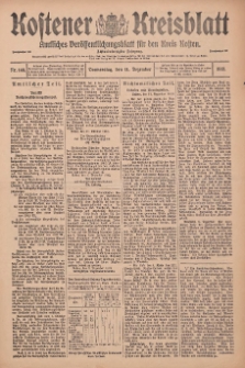 Kostener Kreisblatt: amtliches Ver&ouml;ffentlichungsblatt f&uuml;r den Kreis Kosten 1913.12.11 Jg.48 Nr148