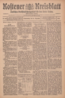 Kostener Kreisblatt: amtliches Veröffentlichungsblatt für den Kreis Kosten 1913.12.11 Jg.48 Nr148