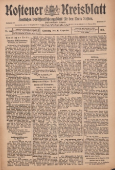 Kostener Kreisblatt: amtliches Veröffentlichungsblatt für den Kreis Kosten 1913.12.16 Jg.48 Nr150