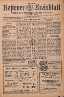 Kostener Kreisblatt: amtliches Ver&ouml;ffentlichungsblatt f&uuml;r den Kreis Kosten 1913.12.20 Jg.48 Nr152 Zweites Blatt