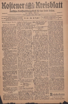 Kostener Kreisblatt: amtliches Veröffentlichungsblatt für den Kreis Kosten 1913.12.30 Jg.48 Nr155