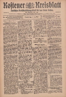 Kostener Kreisblatt: amtliches Veröffentlichungsblatt für den Kreis Kosten 1914.04.16 Jg.49 Nr46
