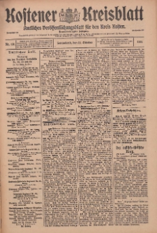 Kostener Kreisblatt: amtliches Veröffentlichungsblatt für den Kreis Kosten 1914.10.31 Jg.49 Nr131
