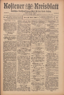 Kostener Kreisblatt: amtliches Ver&ouml;ffentlichungsblatt f&uuml;r den Kreis Kosten 1914.11.05 Jg.49 Nr133