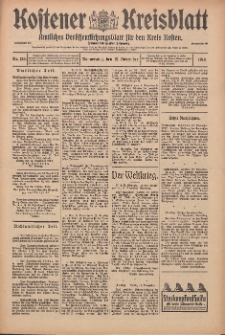 Kostener Kreisblatt: amtliches Veröffentlichungsblatt für den Kreis Kosten 1914.11.12 Jg.49 Nr136