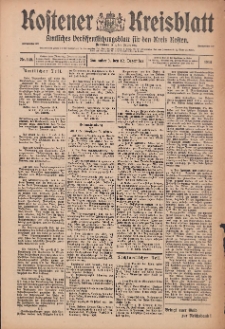 Kostener Kreisblatt: amtliches Ver&ouml;ffentlichungsblatt f&uuml;r den Kreis Kosten 1914.12.12 Jg.49 Nr149