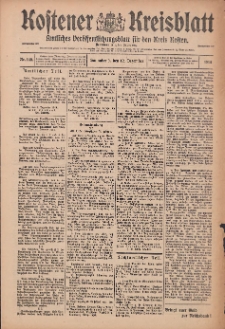 Kostener Kreisblatt: amtliches Veröffentlichungsblatt für den Kreis Kosten 1914.12.12 Jg.49 Nr149