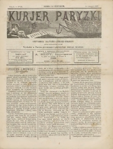 Kurjer Paryzki: dwutygodnik polityczny-literacki-społeczny: organ patrjotyczny polski 1882.08.01 R.2 Nr22