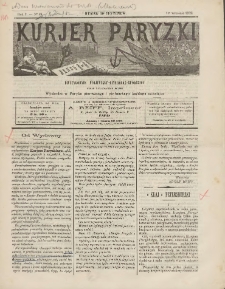 Kurjer Paryzki: dwutygodnik polityczny-literacki-społeczny: organ patrjotyczny polski 1882.09.01 R.2 Nr24