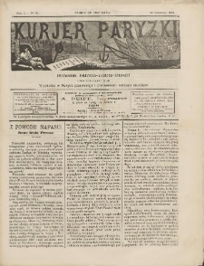 Kurjer Paryzki: dwutygodnik polityczny-literacki-społeczny: organ patrjotyczny polski 1883.04.15 R.3 Nr39