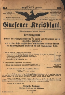 Gnesener Kreisblatt 1910.01.02 Nr1