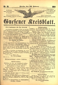 Gnesener Kreisblatt 1910.02.20 Nr15