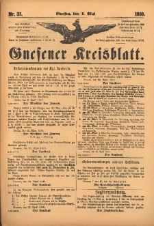 Gnesener Kreisblatt 1910.05.01 Nr35