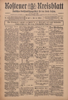 Kostener Kreisblatt: amtliches Ver&ouml;ffentlichungsblatt f&uuml;r den Kreis Kosten 1915.02.20 Jg.50 Nr22