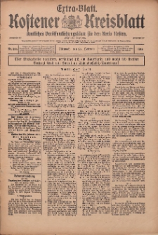 Kostener Kreisblatt: amtliches Veröffentlichungsblatt für den Kreis Kosten 1915.02.24 Jg.50 Nr23a Extrabllatt