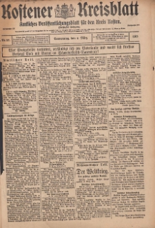 Kostener Kreisblatt: amtliches Veröffentlichungsblatt für den Kreis Kosten 1915.03.04 Jg.50 Nr27