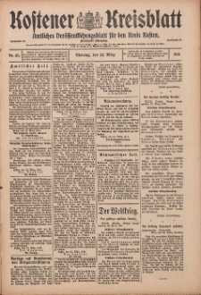 Kostener Kreisblatt: amtliches Veröffentlichungsblatt für den Kreis Kosten 1915.03.23 Jg.50 Nr35