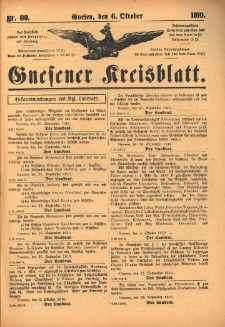 Gnesener Kreisblatt 1910.10.06 Nr80