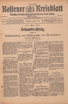 Kostener Kreisblatt: amtliches Ver&ouml;ffentlichungsblatt f&uuml;r den Kreis Kosten 1915.07.03 Jg.50 Nr79 Zweites Blatt